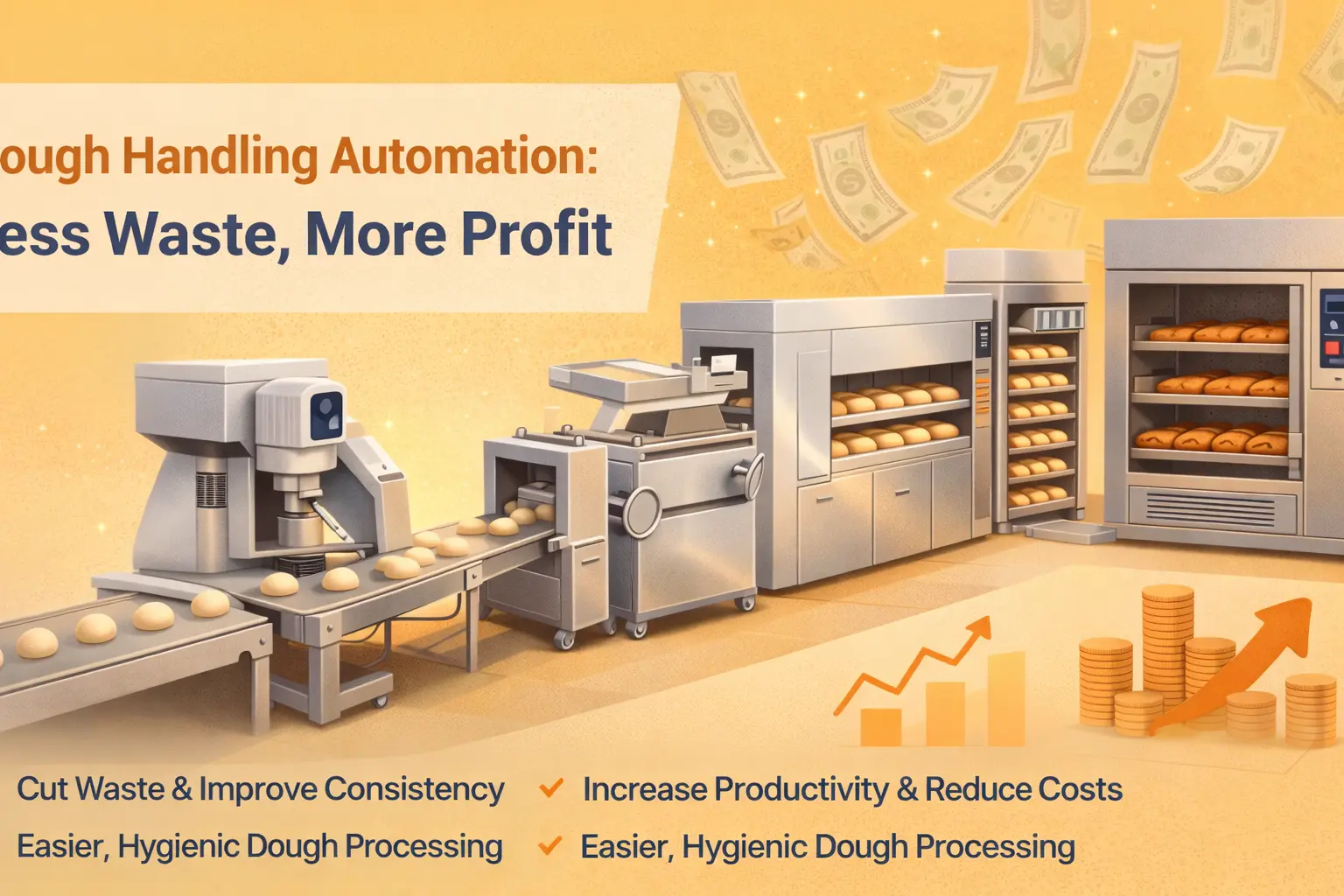 Dough Handling Automation: Less Waste, More Profit