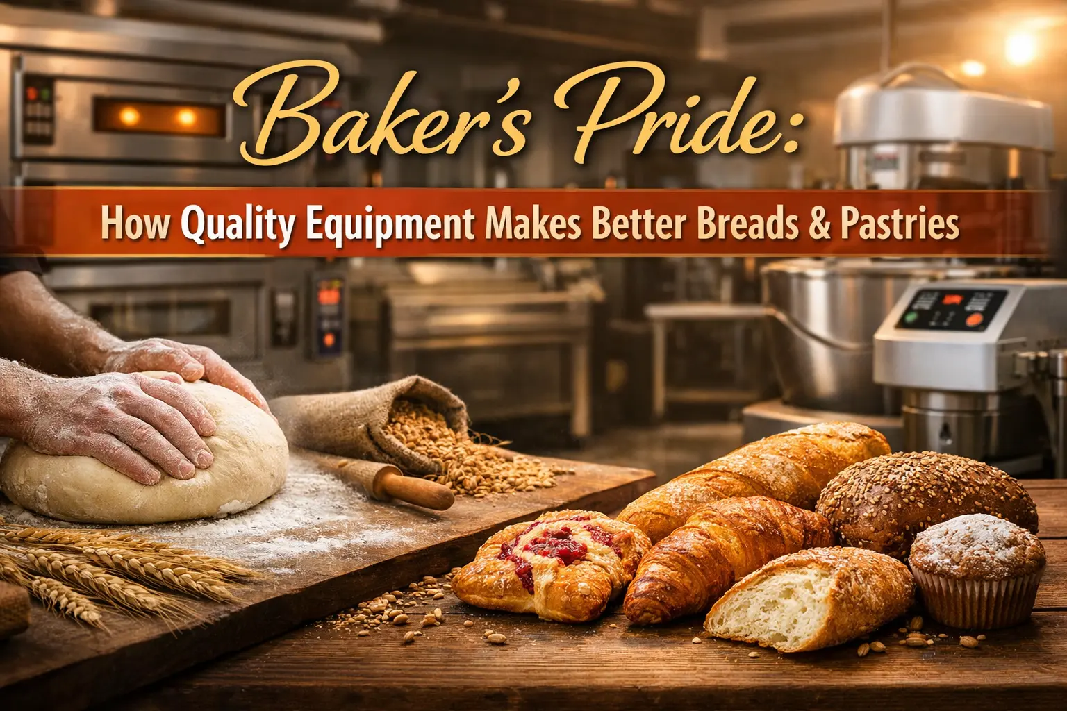 Baker’s Pride: How Quality Equipment Makes Better Breads & Pastries.