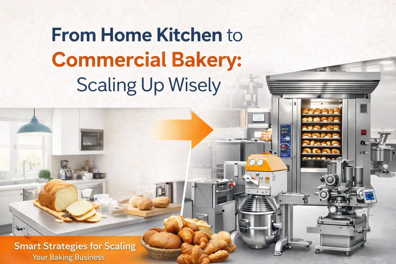 From Home Kitchen to Commercial Bakery: Scaling Up Wisely
