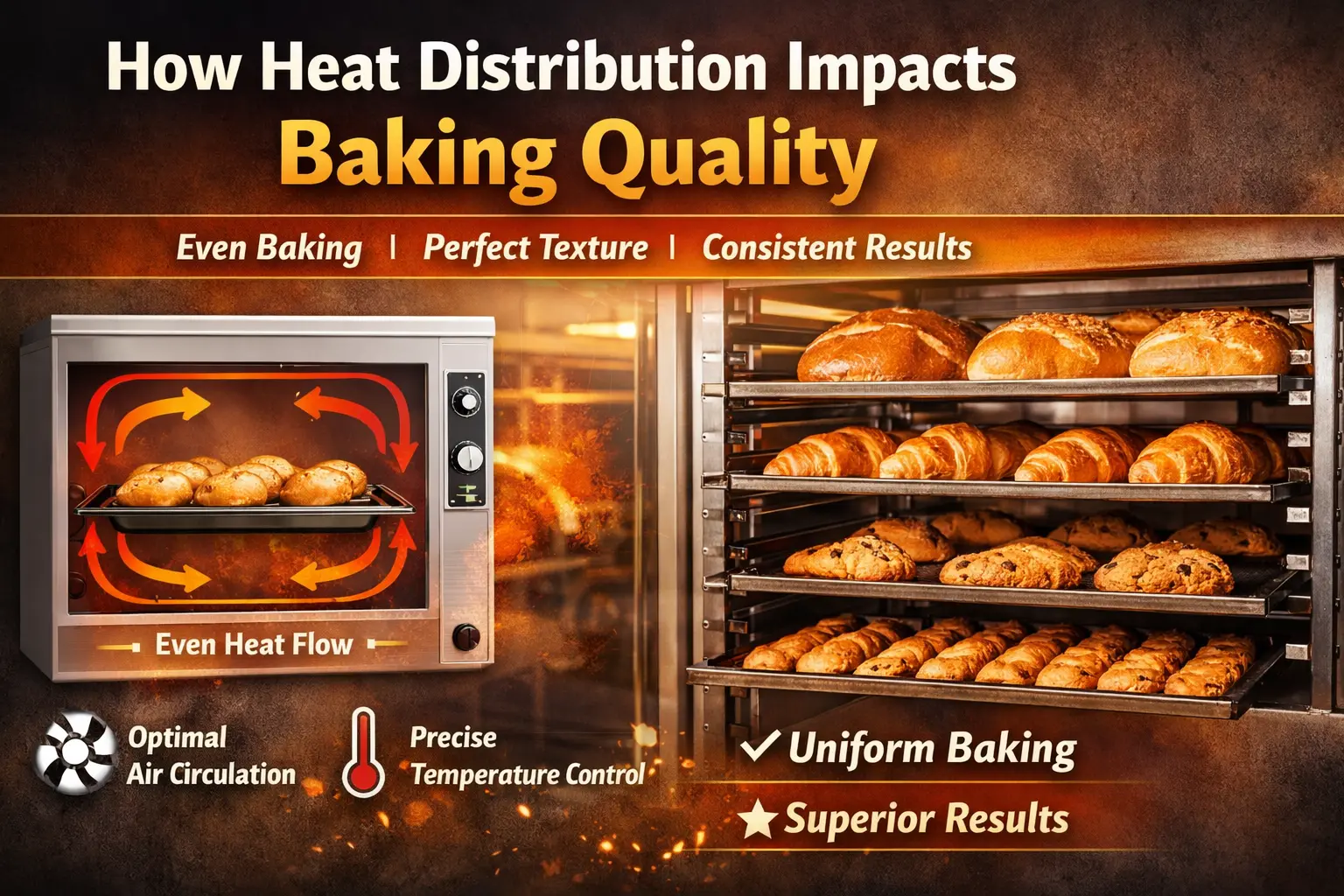 How Heat Distribution Impacts Baking Quality!