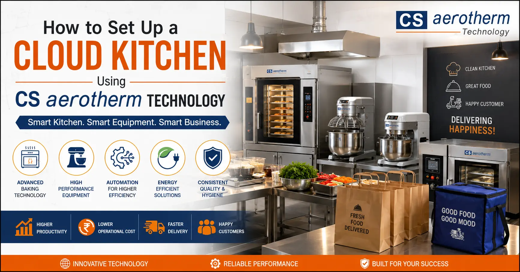 How to Set Up a Cloud Kitchen Using CS aerotherm Technology!