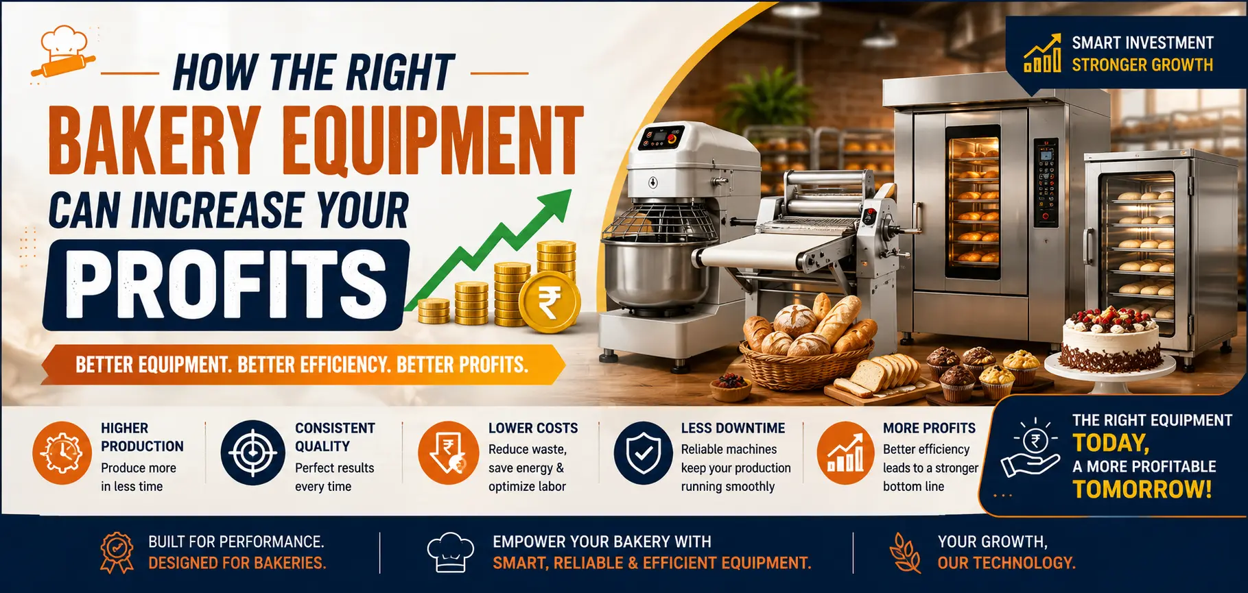 How the Right Bakery Equipment Can Increase Your Profits!