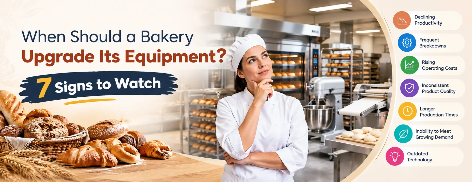 When Should a Bakery Upgrade Its Equipment? 7 Signs to Watch!