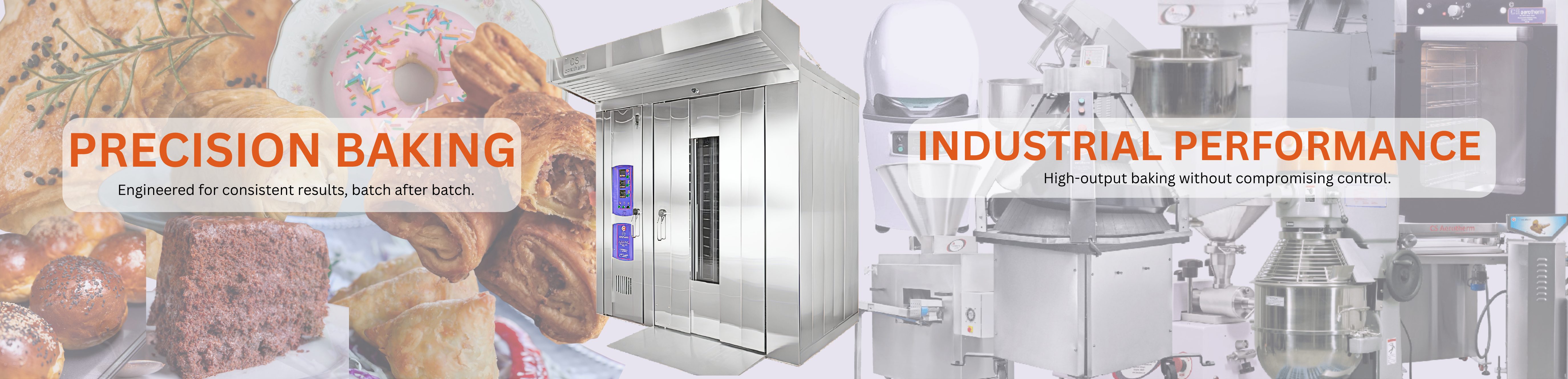CS aerotherm bakery equipment — precision baking, industrial performance